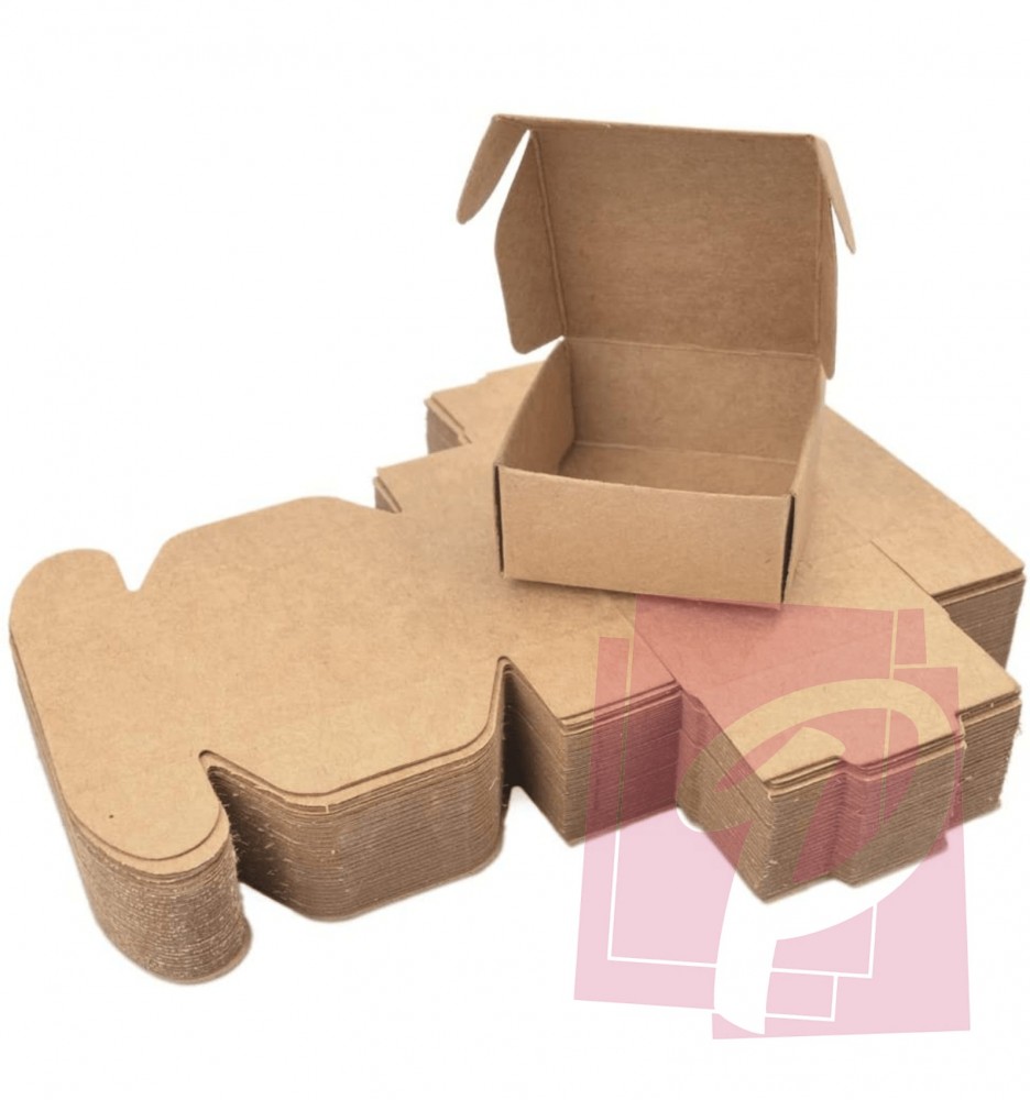 Caja Kraft 5.5x5.5x2.5cm