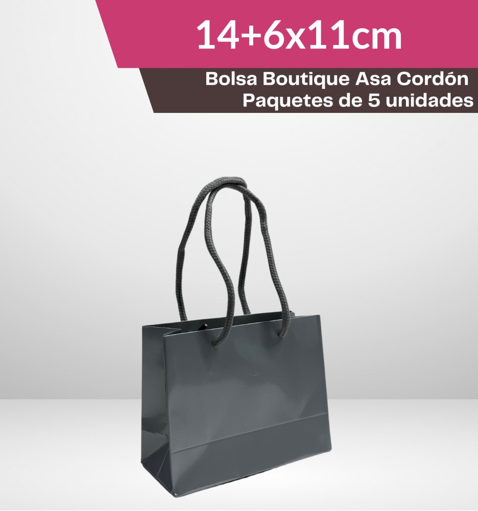 Bolsa Boutique Marino 14+6x11cm