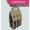 Estuche 6 Botellas - 25 Unidades