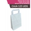 Bolsa Blanca Asa Plana 125uds