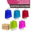 Surtido Bolsa Colores Asa Rizada Caja 125UDS